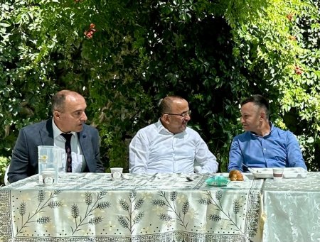 Baskan Tural, Yakaören ve Cemevi'nde aşure etkinliğine katıldı