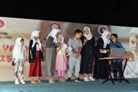 Eğirdir'de Yaz Kur'an Kursu kapanış programı düzenlendi