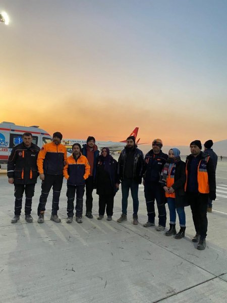 Isparta AFAD göreve her zaman hazır