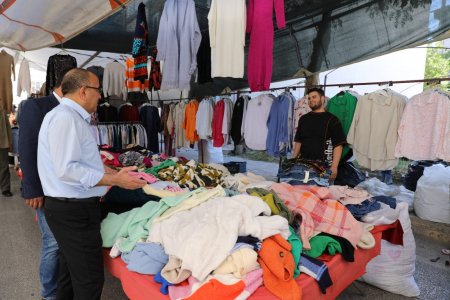 Başkan Tural, Salı Pazarı esnafıyla buluştu