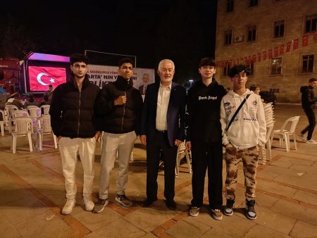 O heyecanı birlikte yaşadılar
