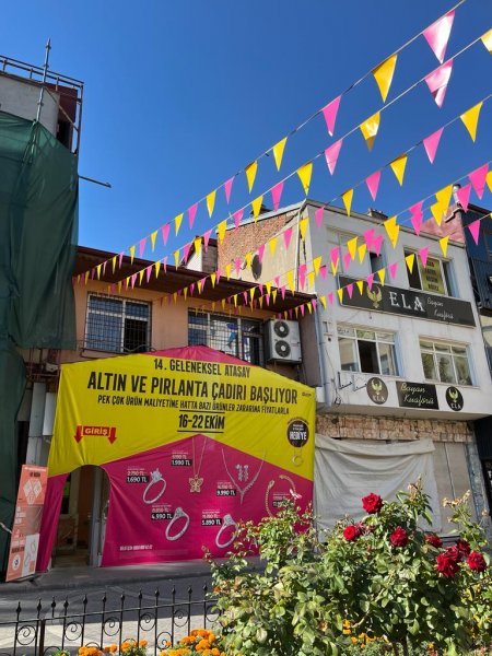 Geleneksel Atasay Altın ve Pırlanta Çadırı başladı