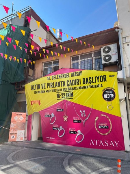 Geleneksel Atasay Altın ve Pırlanta Çadırı başladı