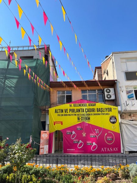 Geleneksel Atasay Altın ve Pırlanta Çadırı başladı