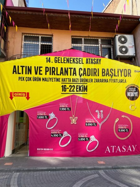 Geleneksel Atasay Altın ve Pırlanta Çadırı başladı