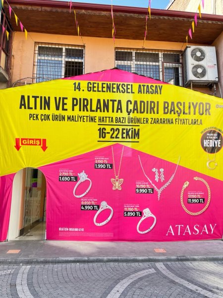 Geleneksel Atasay Altın ve Pırlanta Çadırı başladı