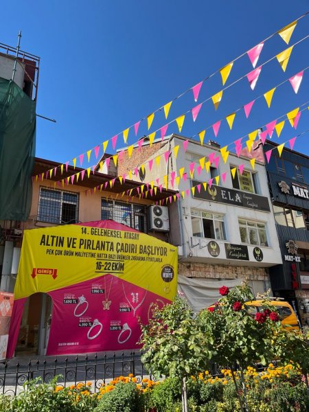 Geleneksel Atasay Altın ve Pırlanta Çadırı başladı