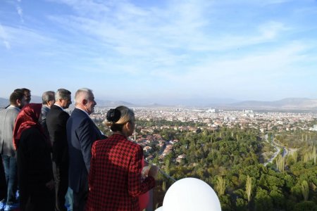 Isparta'da Cam Seyir Terası açıldı
