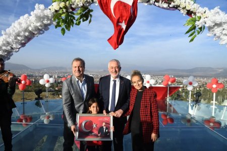 Isparta'da Cam Seyir Terası açıldı
