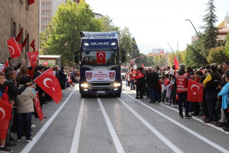 Isparta Esnaf Odaları Birliği törene renk kattı