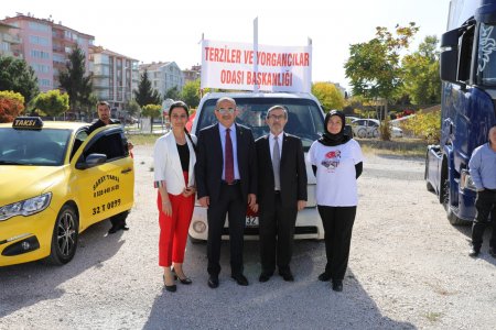 Isparta Esnaf Odaları Birliği törene renk kattı