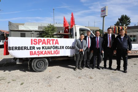 Isparta Esnaf Odaları Birliği törene renk kattı