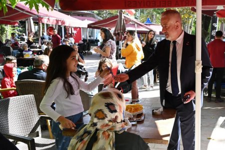 Başdeğirmen çiftine büyük ilgi