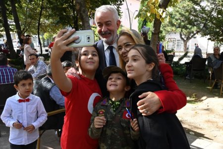 Başdeğirmen çiftine büyük ilgi