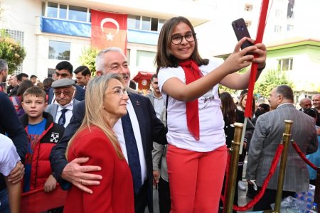 Başdeğirmen çiftine büyük ilgi