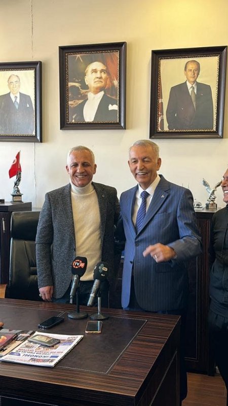 Günaydın’dan MHP İl Başkanlığı’na ziyaret