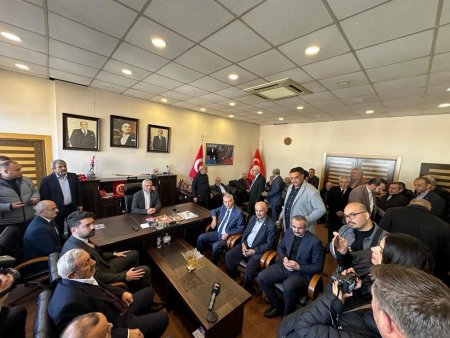 Günaydın’dan MHP İl Başkanlığı’na ziyaret