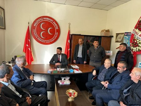 Günaydın’dan MHP İl Başkanlığı’na ziyaret