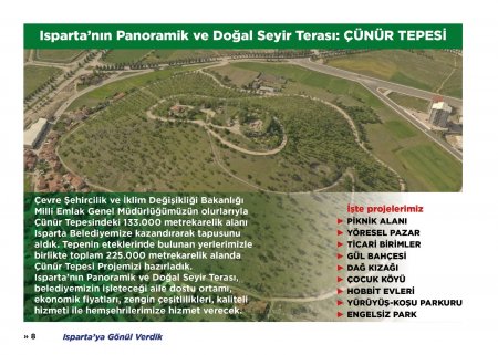 Isparta’nın bugününe değil yarınlarına yatırım yaptık