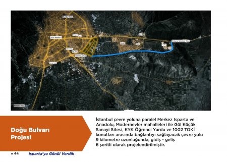 Isparta’nın bugününe değil yarınlarına yatırım yaptık