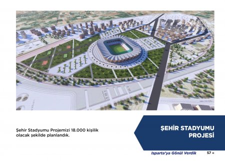 Isparta’nın bugününe değil yarınlarına yatırım yaptık