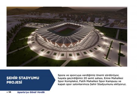Isparta’nın bugününe değil yarınlarına yatırım yaptık