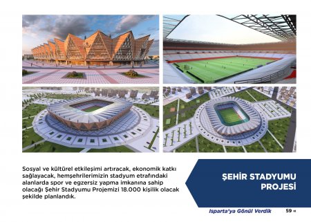 Isparta’nın bugününe değil yarınlarına yatırım yaptık