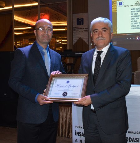 İnşaat Mühendisleri Odası'nda kutlama