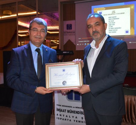 İnşaat Mühendisleri Odası'nda kutlama