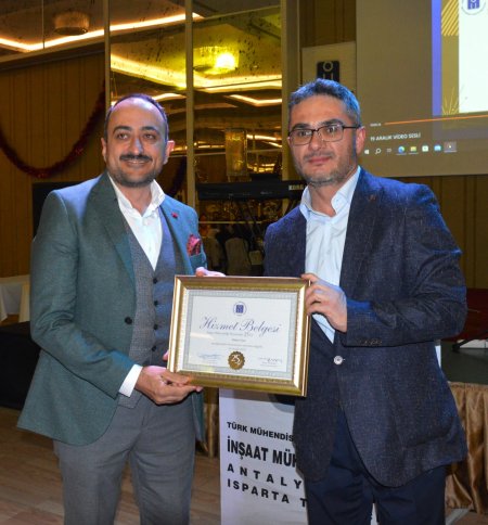 İnşaat Mühendisleri Odası'nda kutlama