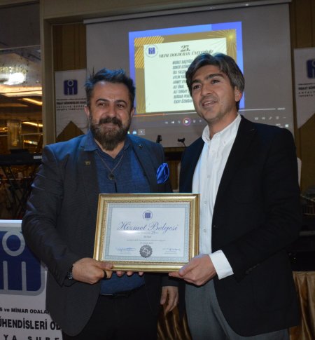 İnşaat Mühendisleri Odası'nda kutlama