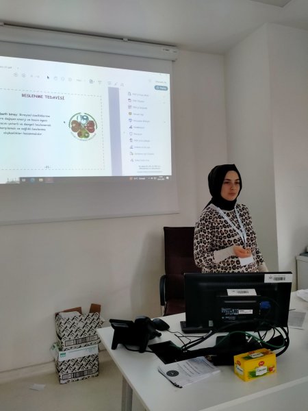Hastalara diyabet diplomaları verildi 