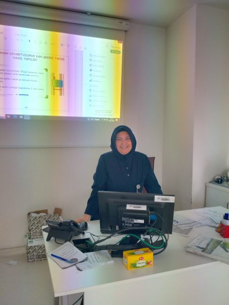 Hastalara diyabet diplomaları verildi 