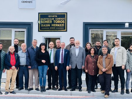Isparta Eski Milletvekili Bilgiç’ten IGC Soner Toros Basın Merkezi ziyareti