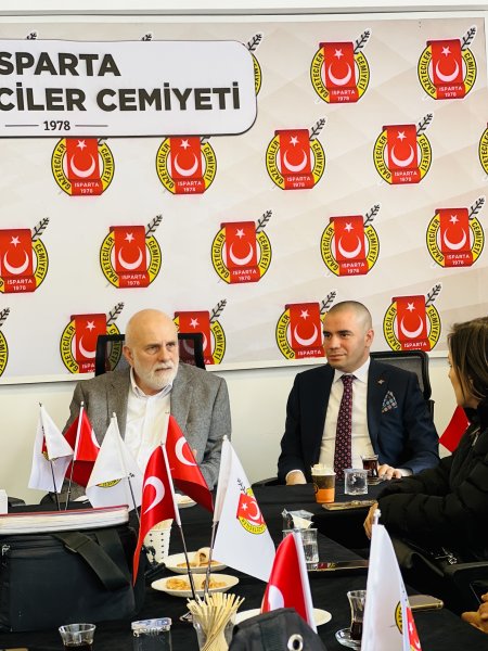 Isparta Eski Milletvekili Bilgiç’ten IGC Soner Toros Basın Merkezi ziyareti