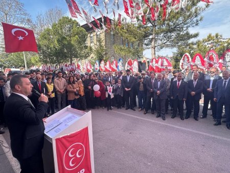 MHP Senirkent Adayı Baykal seçim ofisini açtı