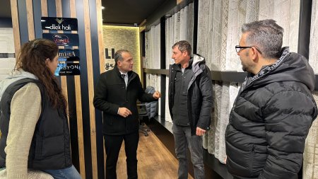 Dokur’dan esnaf ziyareti 