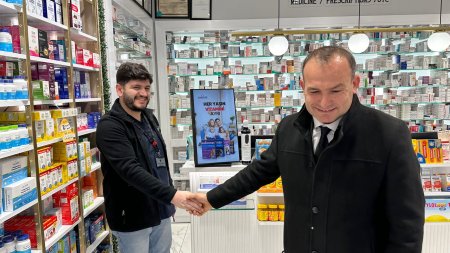 Dokur’dan esnaf ziyareti 