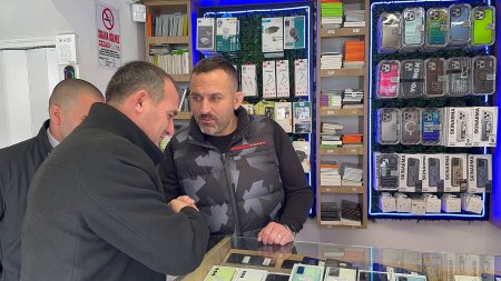 Dokur’dan esnaf ziyareti 