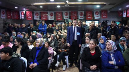 Günaydın Fatih Mahallesi’nde konuştu