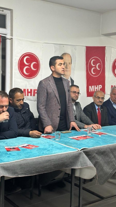 MHP İl Genel Meclis Üyesi adayları köylerde