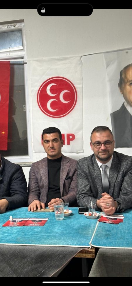 MHP İl Genel Meclis Üyesi adayları köylerde