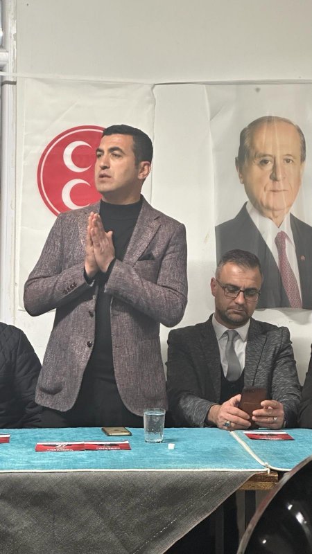 MHP İl Genel Meclis Üyesi adayları köylerde