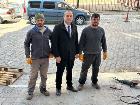 Bağımsız aday Mustafa Dokur Yeni Sanayi Sitesi esnafları ile buluştu