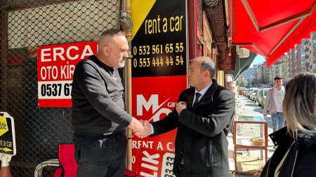 Bağımsız aday Mustafa Dokur Yeni Sanayi Sitesi esnafları ile buluştu