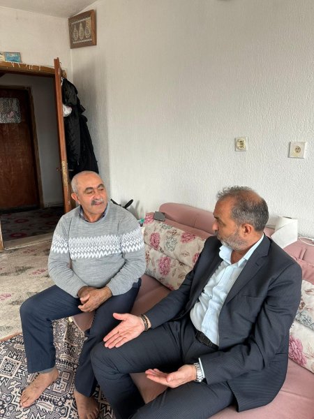 Başkan adayı Serdar Pehlivan vatandaşı tek tek ziyaret ediyor