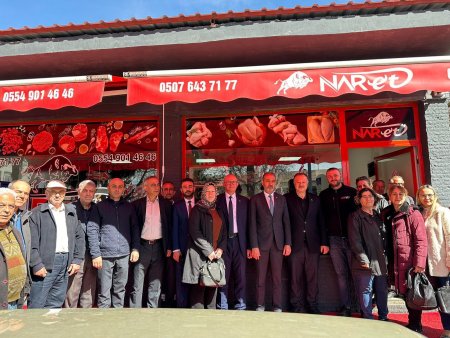 Başkan adayı Serdar Pehlivan vatandaşı tek tek ziyaret ediyor