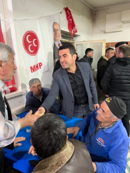 MHP İl Genel Meclis Üyeleri Adayları köylerde 