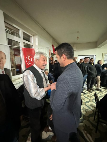 MHP İl Genel Meclis Üyeleri Adayları köylerde 