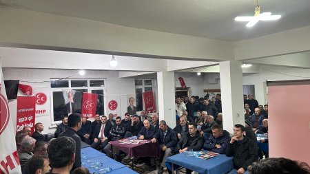 MHP İl Genel Meclis Üyeleri Adayları köylerde 